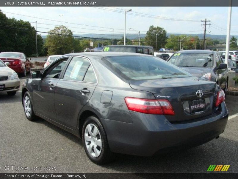 Magnetic Gray Metallic / Ash 2008 Toyota Camry LE