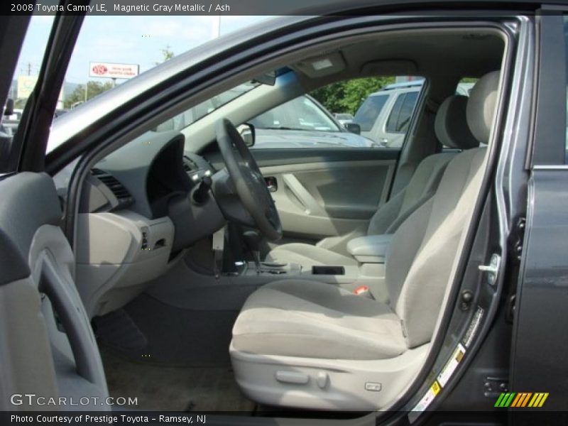 Magnetic Gray Metallic / Ash 2008 Toyota Camry LE