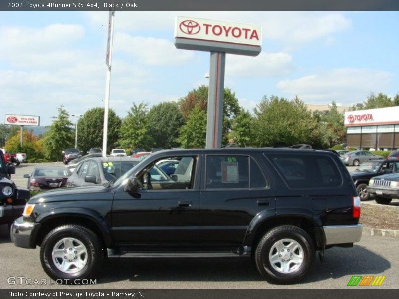 Black / Oak 2002 Toyota 4Runner SR5 4x4