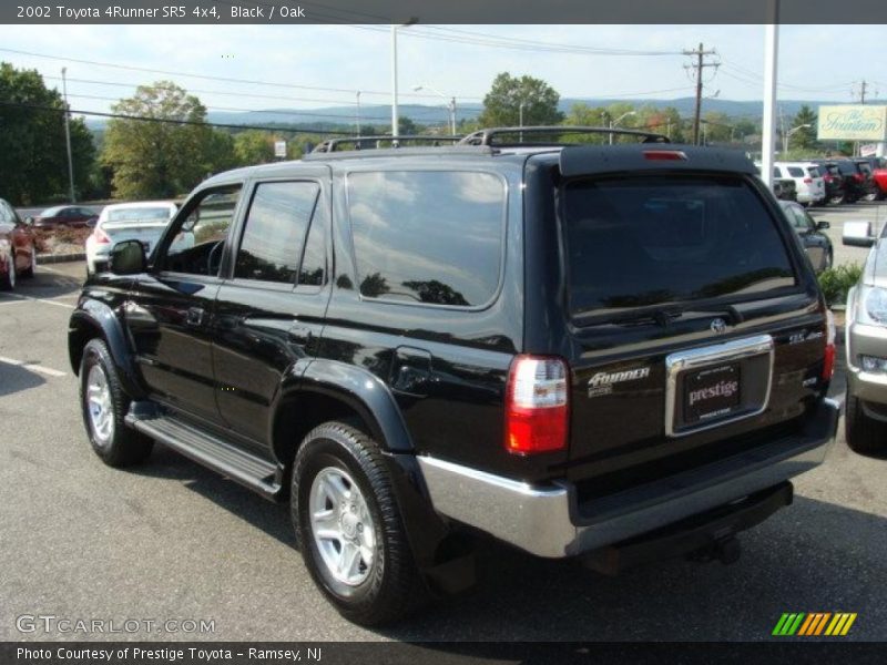 Black / Oak 2002 Toyota 4Runner SR5 4x4
