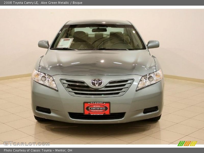 Aloe Green Metallic / Bisque 2008 Toyota Camry LE