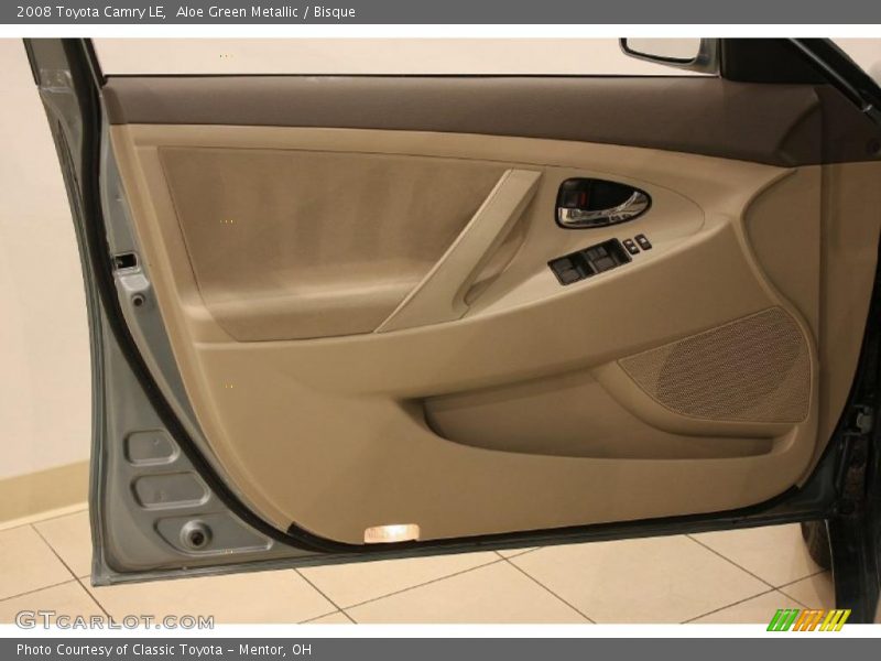 Aloe Green Metallic / Bisque 2008 Toyota Camry LE