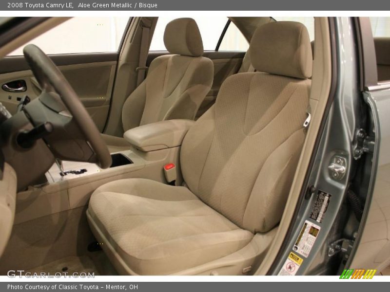Aloe Green Metallic / Bisque 2008 Toyota Camry LE