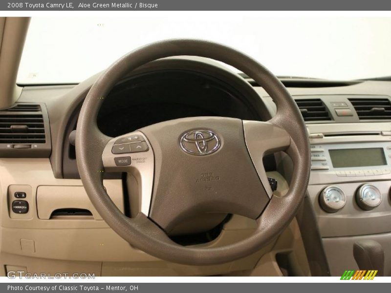 Aloe Green Metallic / Bisque 2008 Toyota Camry LE