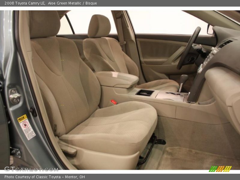 Aloe Green Metallic / Bisque 2008 Toyota Camry LE