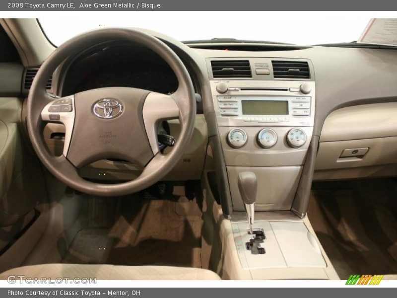 Aloe Green Metallic / Bisque 2008 Toyota Camry LE