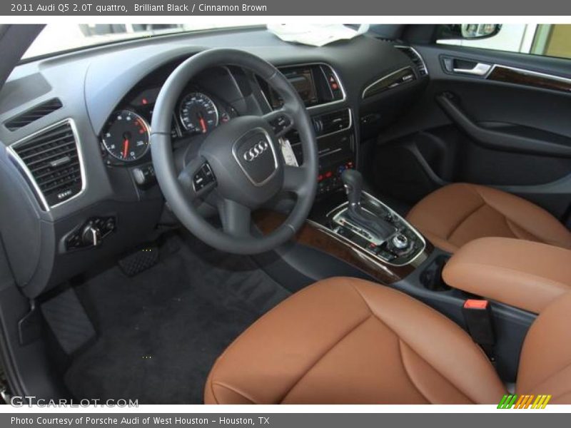 Brilliant Black / Cinnamon Brown 2011 Audi Q5 2.0T quattro
