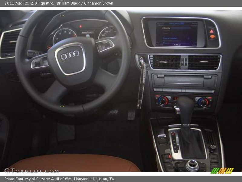 Brilliant Black / Cinnamon Brown 2011 Audi Q5 2.0T quattro