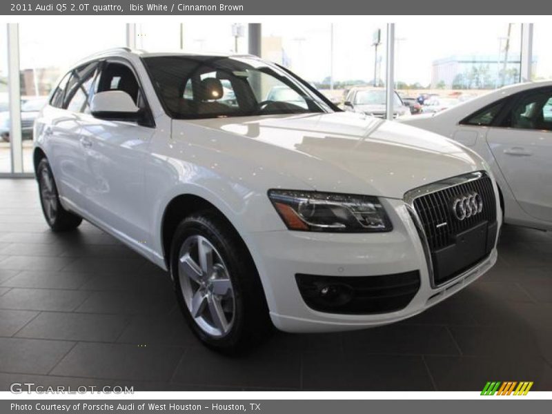 Ibis White / Cinnamon Brown 2011 Audi Q5 2.0T quattro