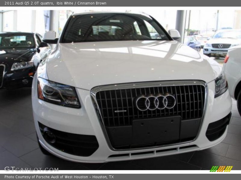 Ibis White / Cinnamon Brown 2011 Audi Q5 2.0T quattro