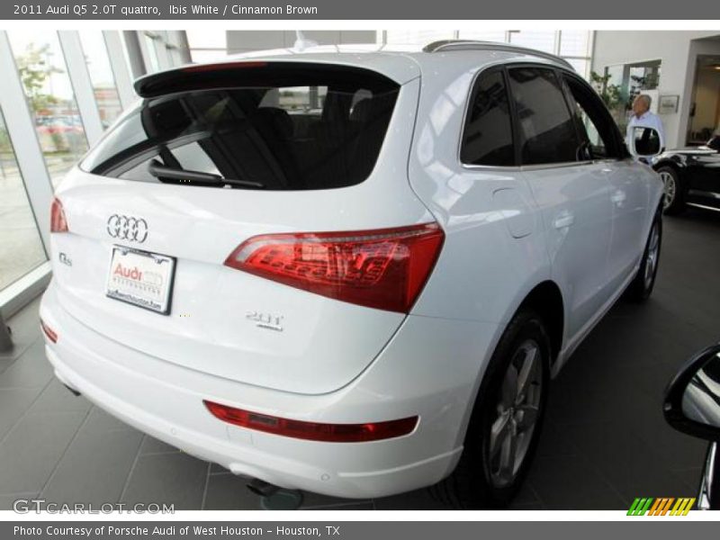 Ibis White / Cinnamon Brown 2011 Audi Q5 2.0T quattro