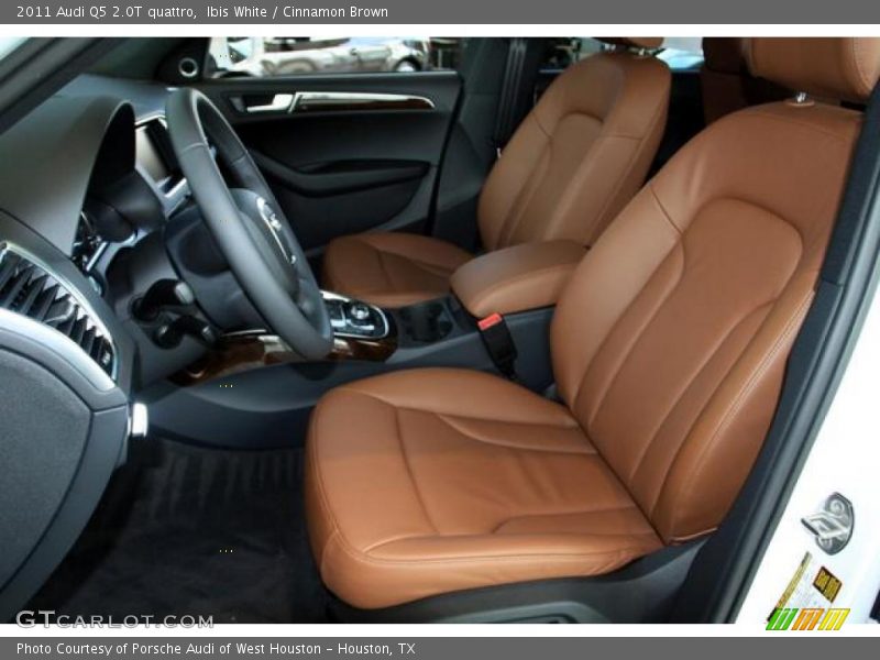 Ibis White / Cinnamon Brown 2011 Audi Q5 2.0T quattro