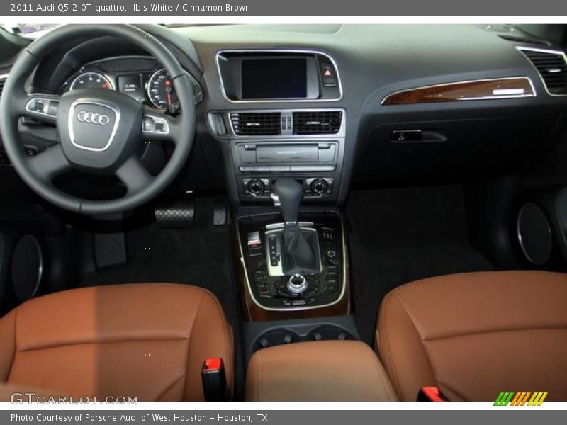 Ibis White / Cinnamon Brown 2011 Audi Q5 2.0T quattro