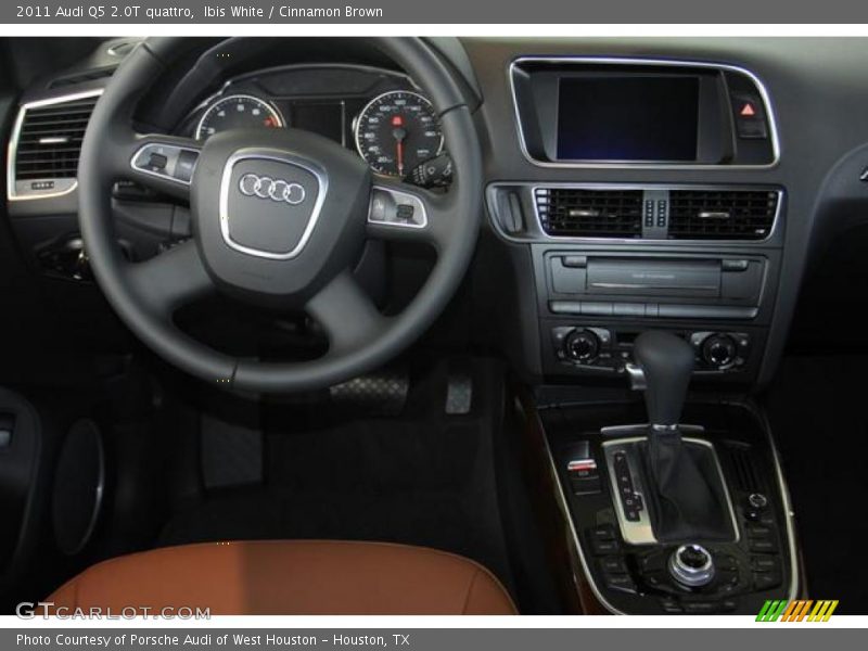 Ibis White / Cinnamon Brown 2011 Audi Q5 2.0T quattro
