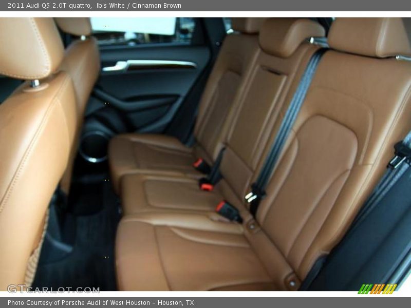 Ibis White / Cinnamon Brown 2011 Audi Q5 2.0T quattro
