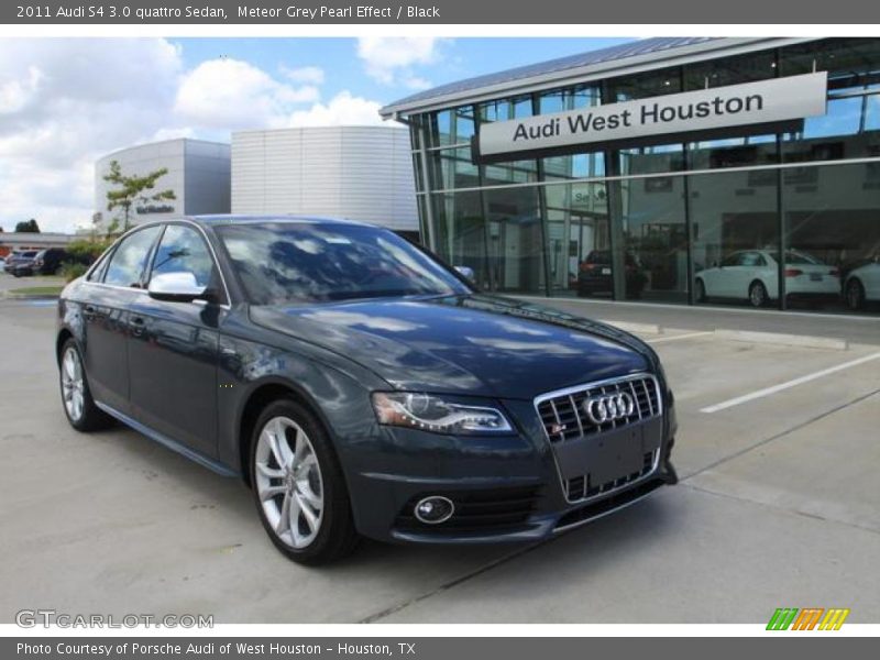 Meteor Grey Pearl Effect / Black 2011 Audi S4 3.0 quattro Sedan