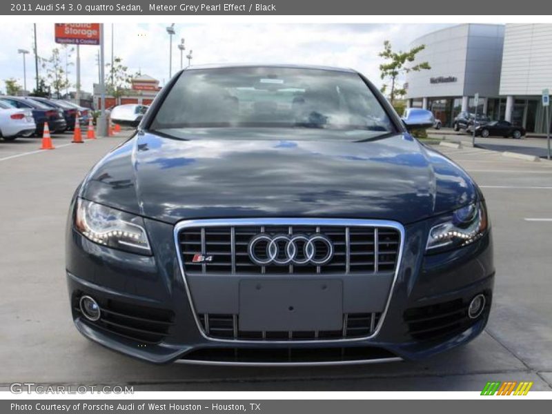 Meteor Grey Pearl Effect / Black 2011 Audi S4 3.0 quattro Sedan