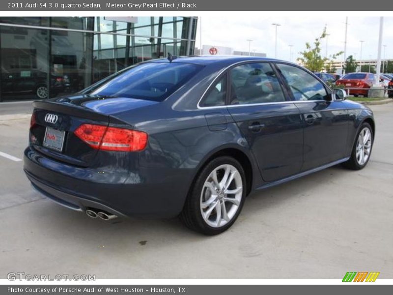 Meteor Grey Pearl Effect / Black 2011 Audi S4 3.0 quattro Sedan