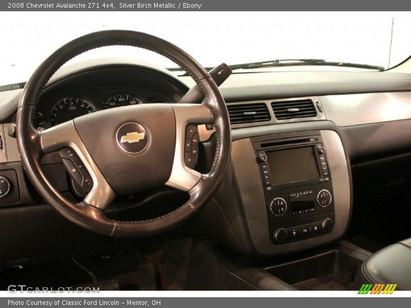 Silver Birch Metallic / Ebony 2008 Chevrolet Avalanche Z71 4x4