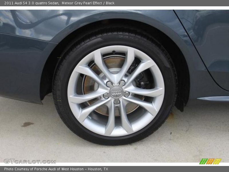 Meteor Grey Pearl Effect / Black 2011 Audi S4 3.0 quattro Sedan