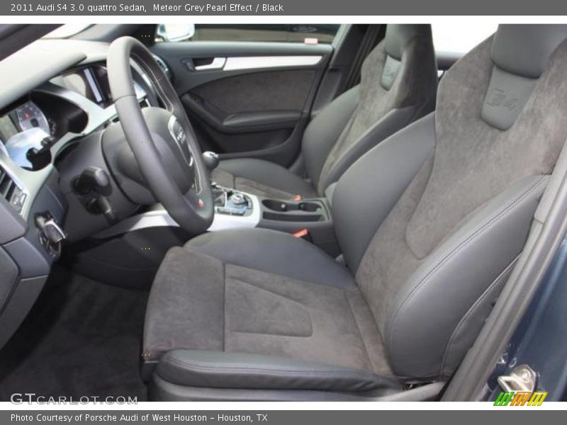 Meteor Grey Pearl Effect / Black 2011 Audi S4 3.0 quattro Sedan