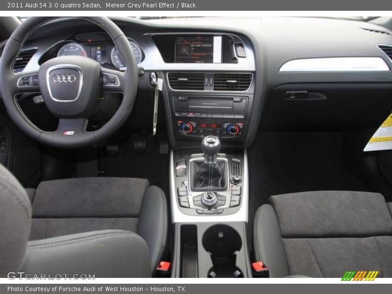 Meteor Grey Pearl Effect / Black 2011 Audi S4 3.0 quattro Sedan