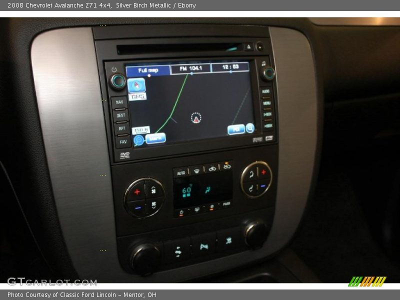Silver Birch Metallic / Ebony 2008 Chevrolet Avalanche Z71 4x4