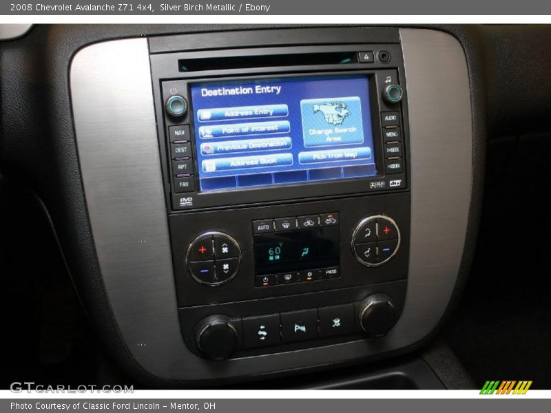 Silver Birch Metallic / Ebony 2008 Chevrolet Avalanche Z71 4x4