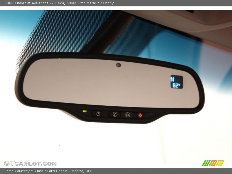 Silver Birch Metallic / Ebony 2008 Chevrolet Avalanche Z71 4x4