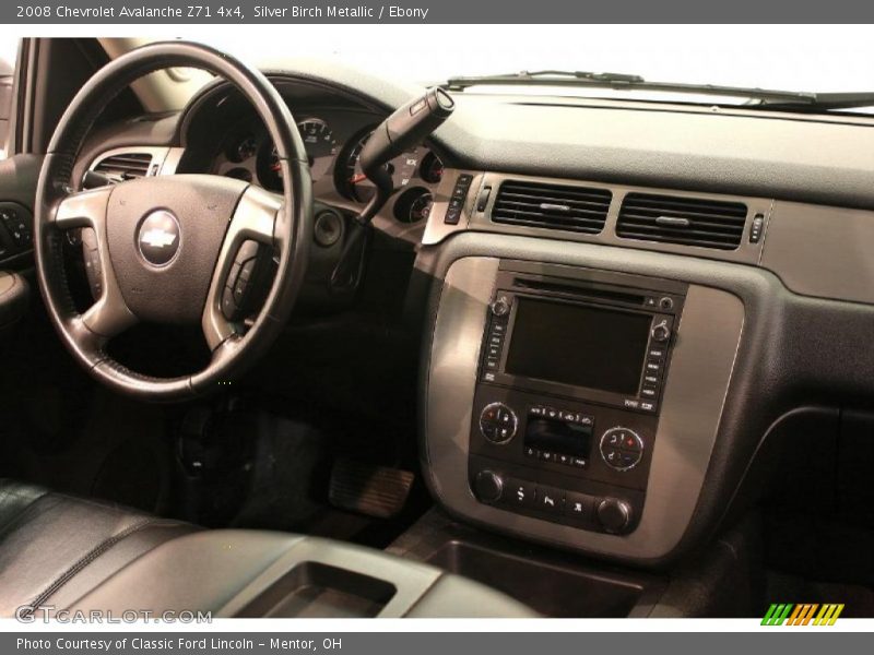 Silver Birch Metallic / Ebony 2008 Chevrolet Avalanche Z71 4x4
