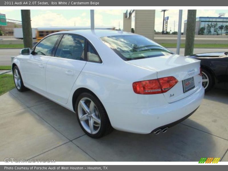 Ibis White / Cardamom Beige 2011 Audi A4 2.0T Sedan