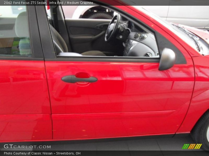 Infra Red / Medium Graphite 2002 Ford Focus ZTS Sedan