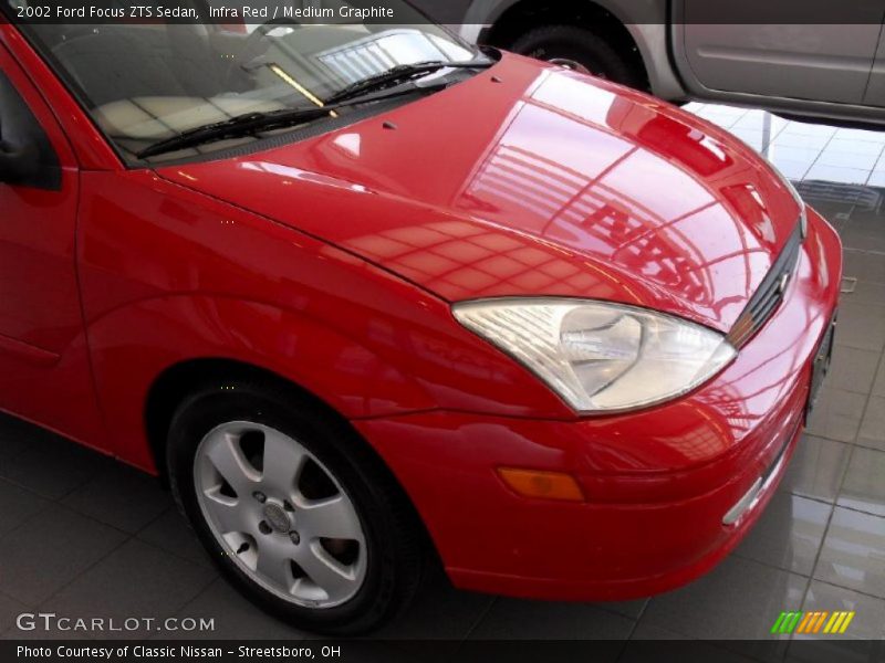 Infra Red / Medium Graphite 2002 Ford Focus ZTS Sedan