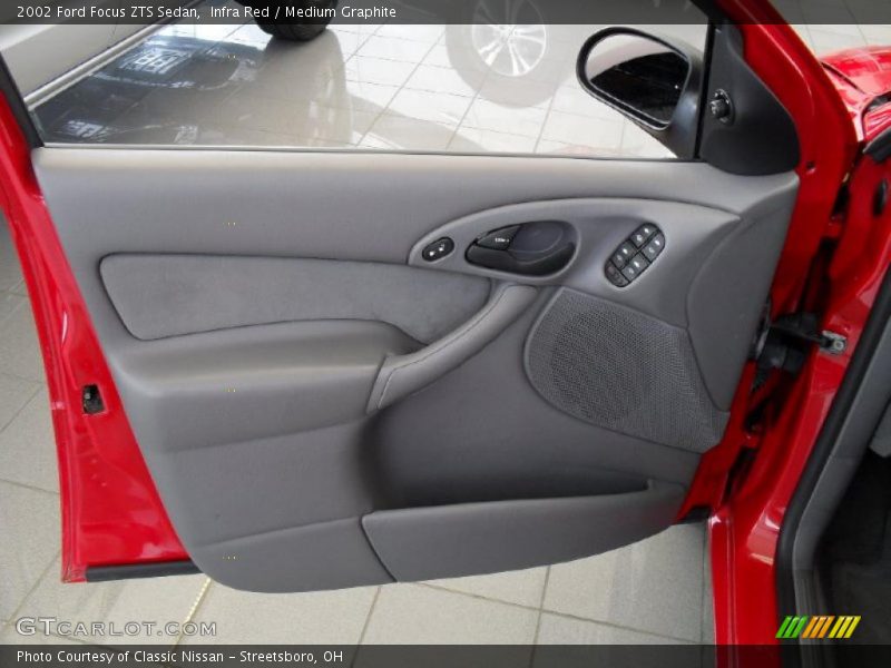 Infra Red / Medium Graphite 2002 Ford Focus ZTS Sedan