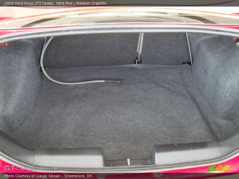 Infra Red / Medium Graphite 2002 Ford Focus ZTS Sedan