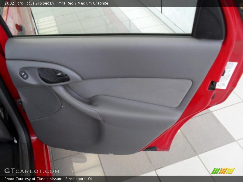 Infra Red / Medium Graphite 2002 Ford Focus ZTS Sedan