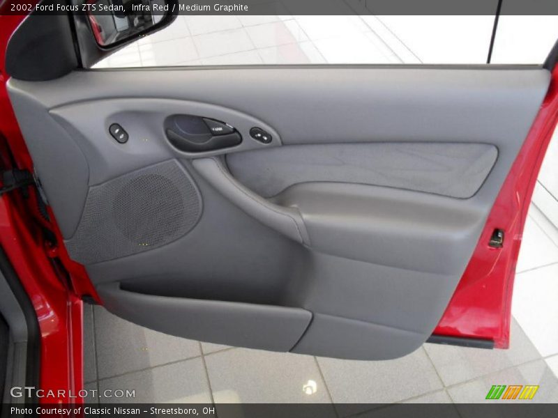 Infra Red / Medium Graphite 2002 Ford Focus ZTS Sedan