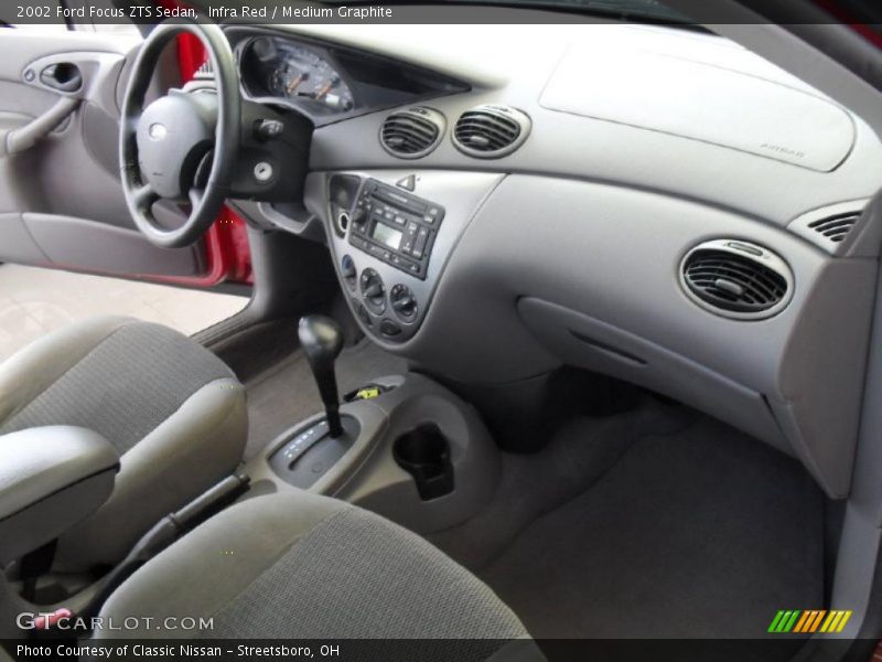 Infra Red / Medium Graphite 2002 Ford Focus ZTS Sedan