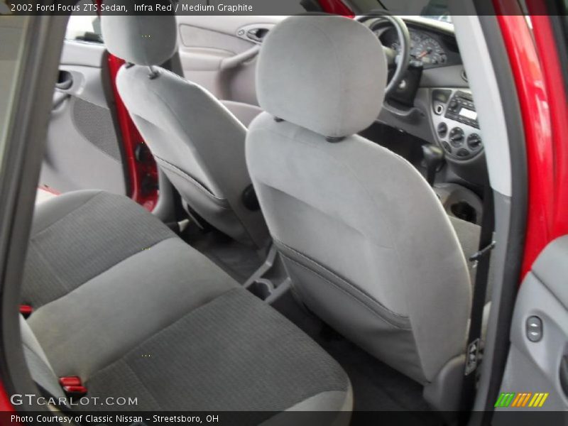 Infra Red / Medium Graphite 2002 Ford Focus ZTS Sedan