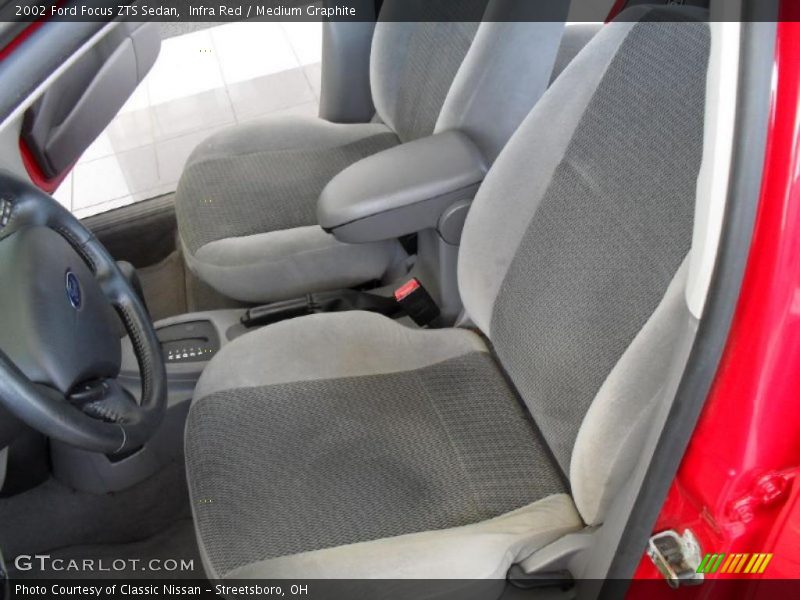 Infra Red / Medium Graphite 2002 Ford Focus ZTS Sedan