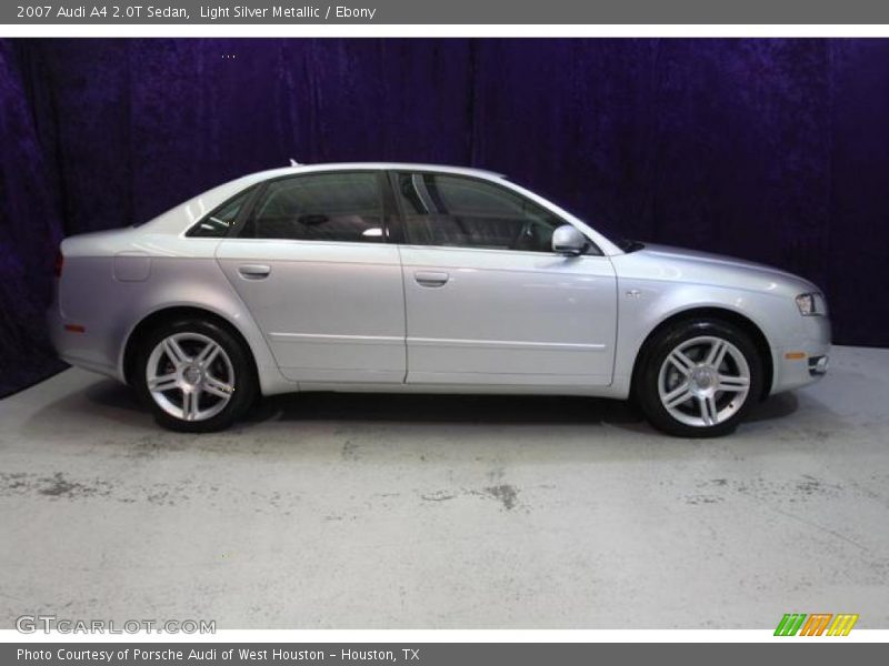 Light Silver Metallic / Ebony 2007 Audi A4 2.0T Sedan