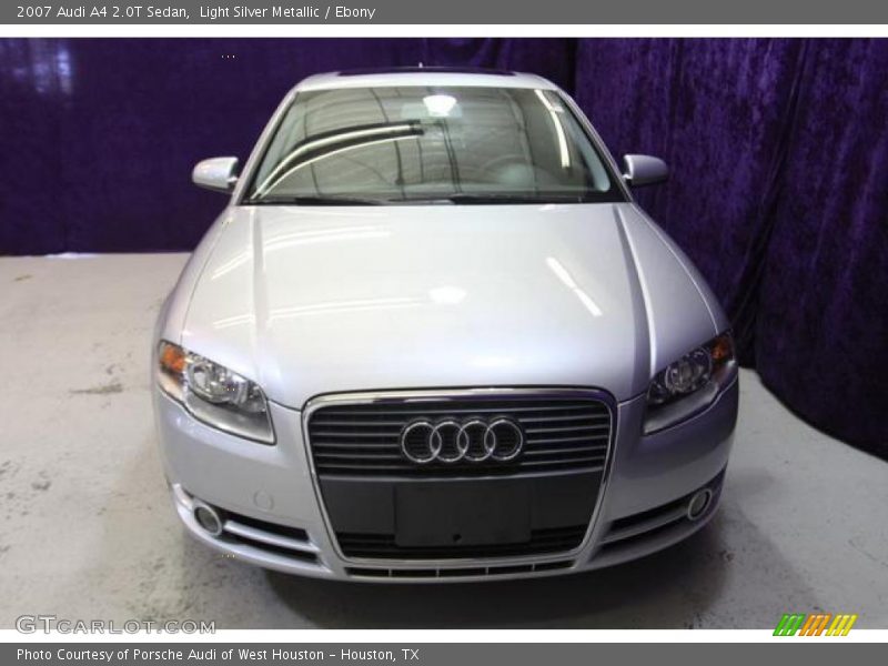 Light Silver Metallic / Ebony 2007 Audi A4 2.0T Sedan