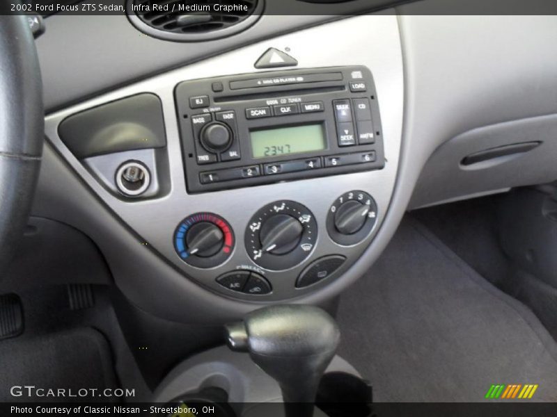 Infra Red / Medium Graphite 2002 Ford Focus ZTS Sedan