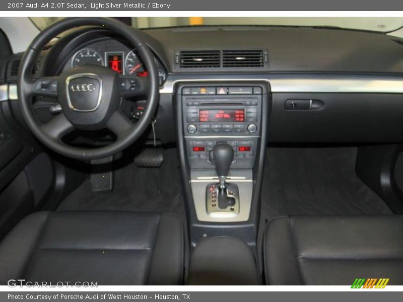 Light Silver Metallic / Ebony 2007 Audi A4 2.0T Sedan