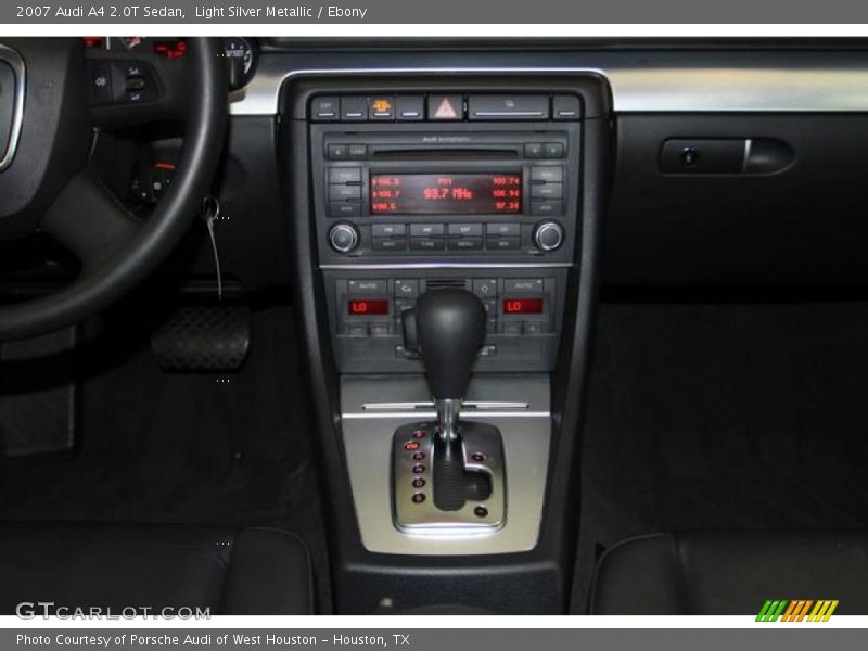 Light Silver Metallic / Ebony 2007 Audi A4 2.0T Sedan