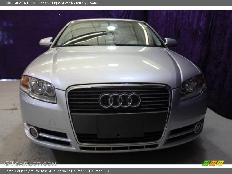 Light Silver Metallic / Ebony 2007 Audi A4 2.0T Sedan