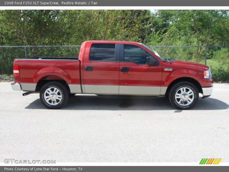 Redfire Metallic / Tan 2008 Ford F150 XLT SuperCrew