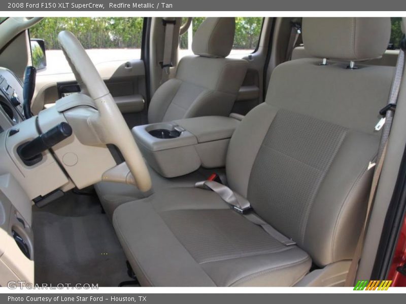Redfire Metallic / Tan 2008 Ford F150 XLT SuperCrew