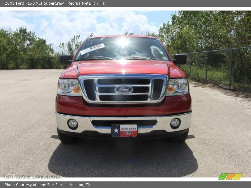 Redfire Metallic / Tan 2008 Ford F150 XLT SuperCrew