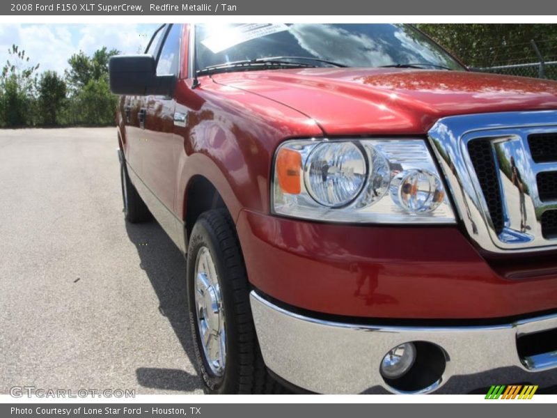Redfire Metallic / Tan 2008 Ford F150 XLT SuperCrew